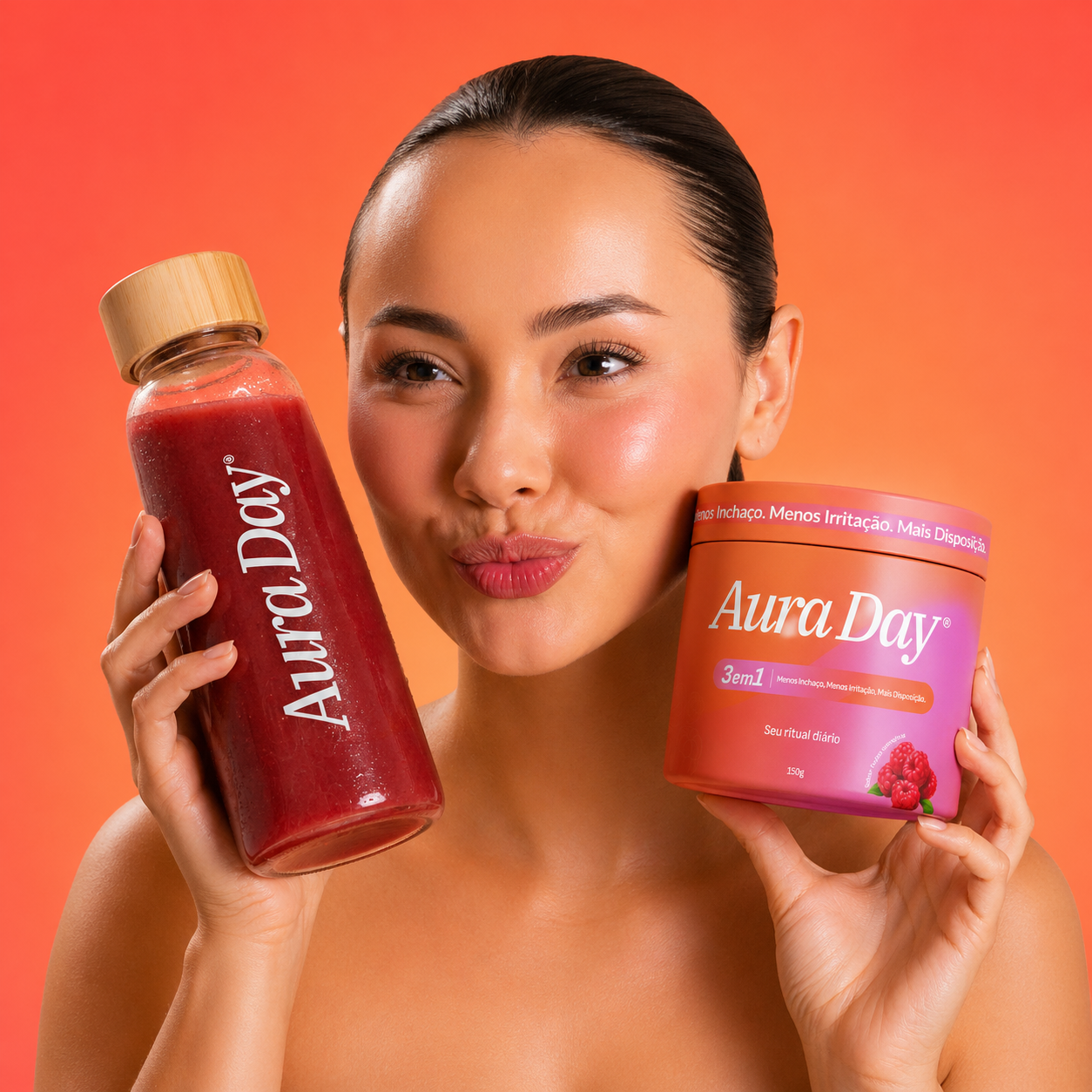 Aura Day — Menos inchaço, menos irritação, mais disposição
