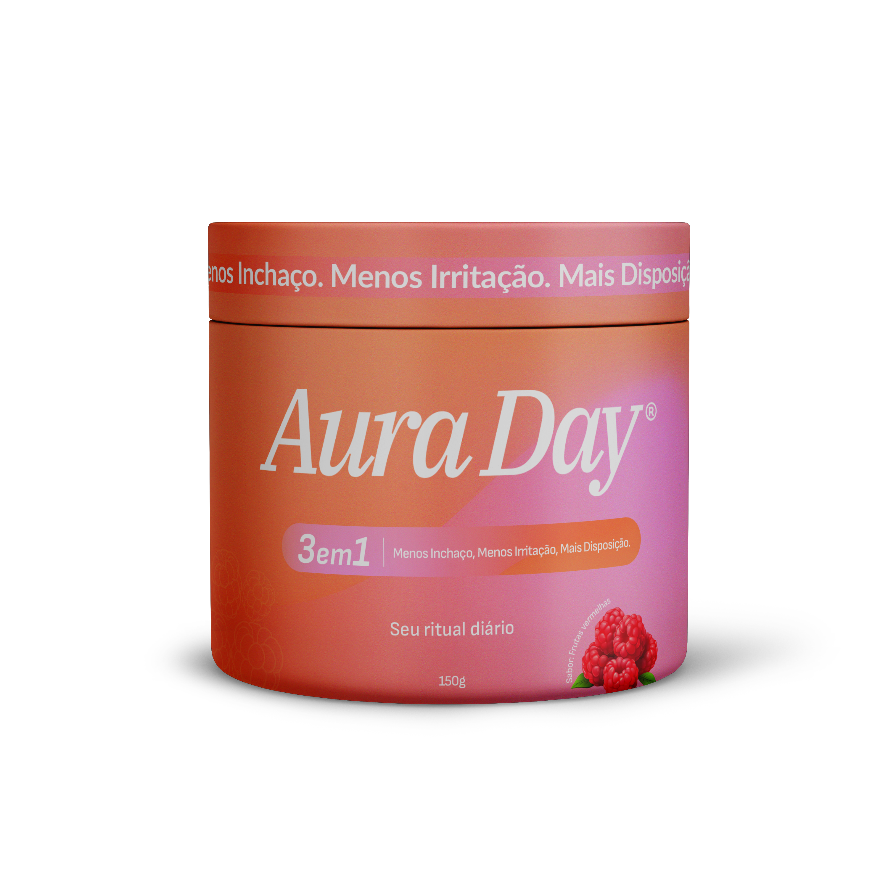 Aura Day Frutas Vermelhas 150g