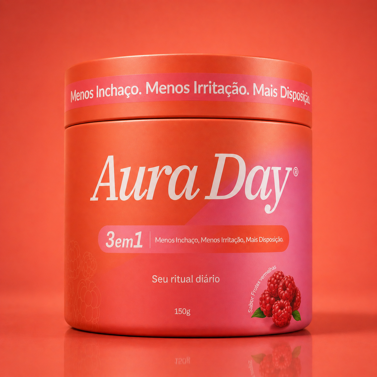 Aura Day Frutas Vermelhas 150g